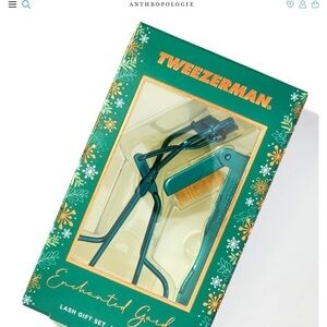 NWT ANTHROPOLOGIE SPECIAL EDITION by Tweezerman Enchanted Garden Lash Curler Set
